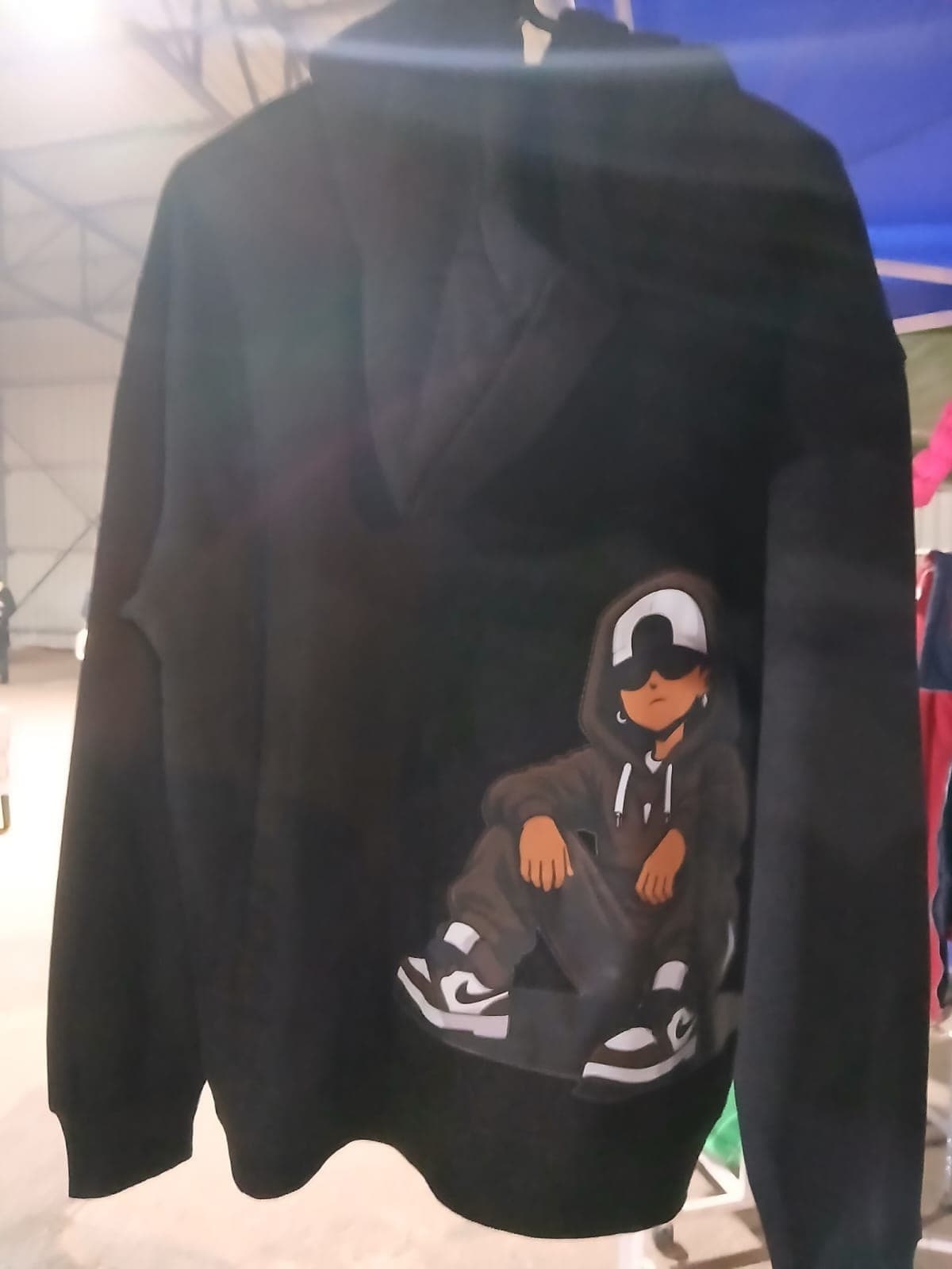 Moxie black hoodie