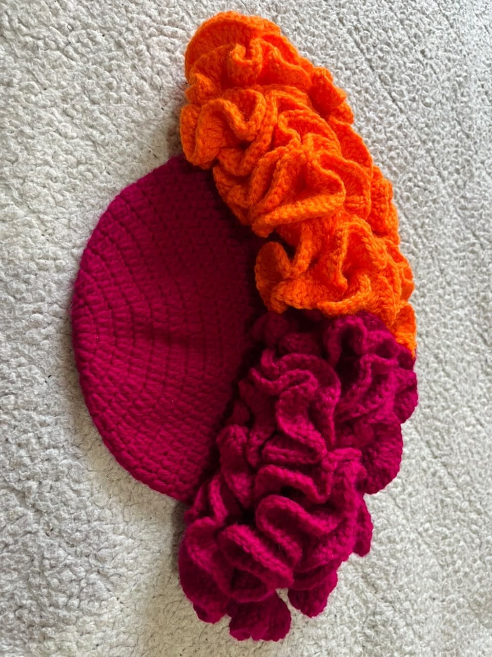 Raffled Hat