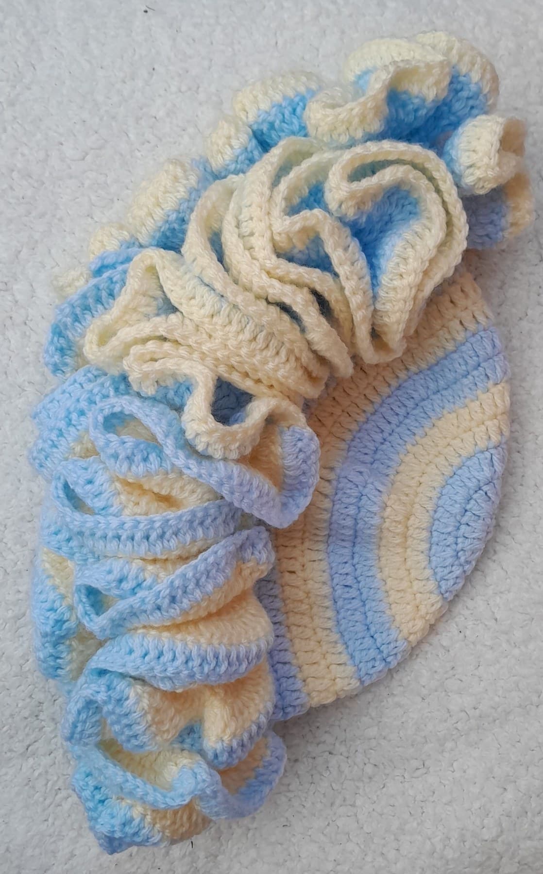 Raffled Hat